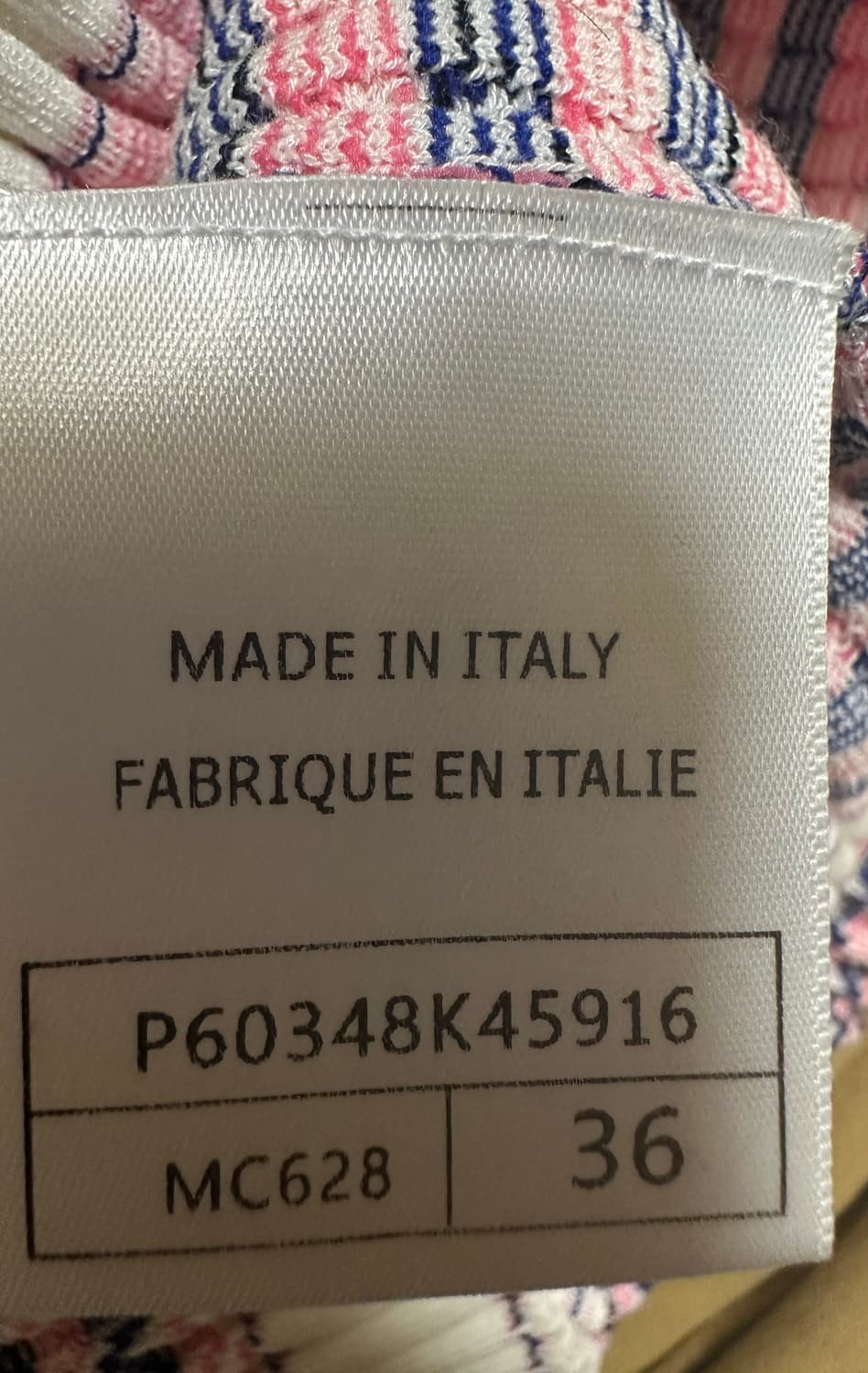 샤넬 cc로고 코튼반팔 니트  티셔츠 정품 상품이미지5