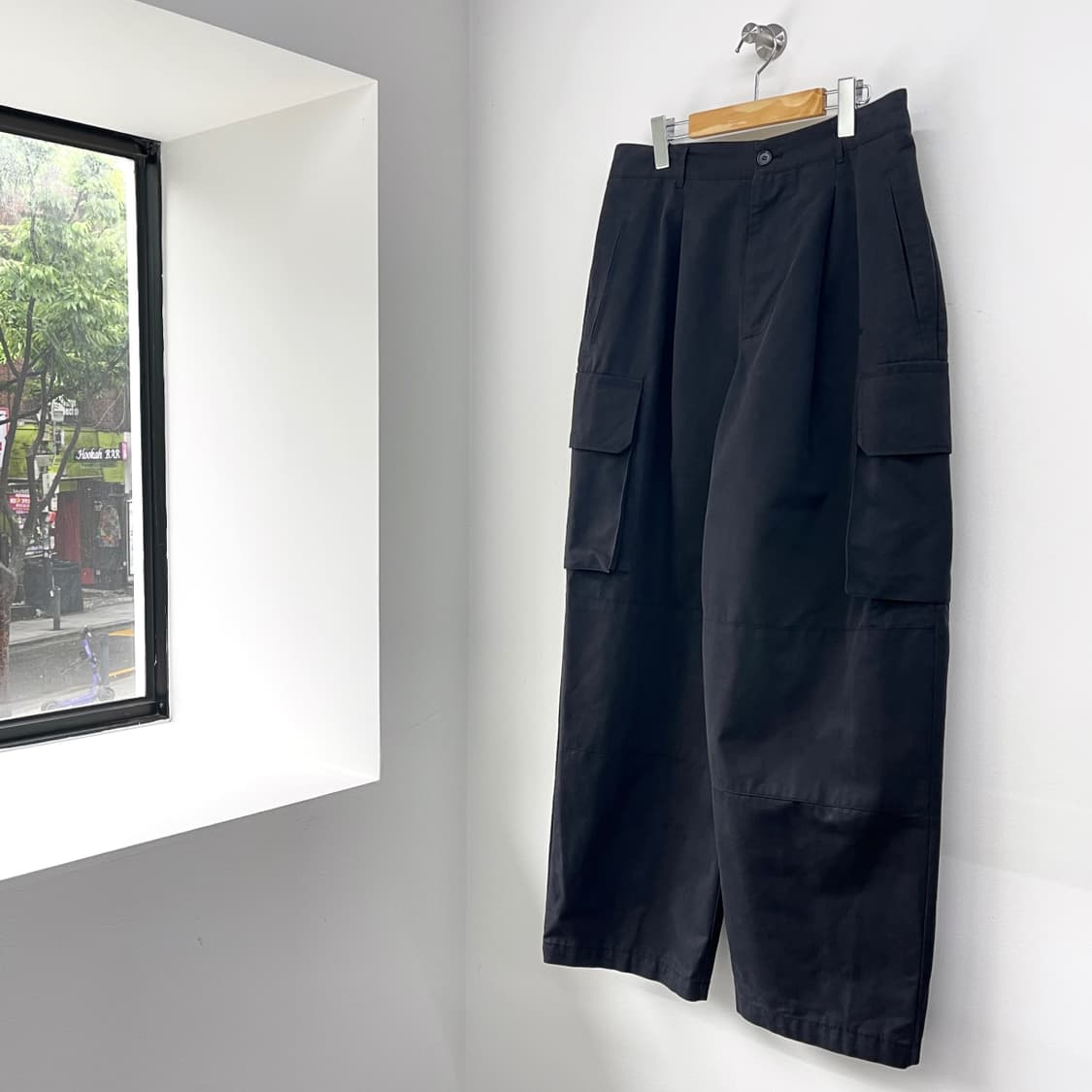 노드 블랙 벌룬 포켓 카고 팬츠 상품이미지7