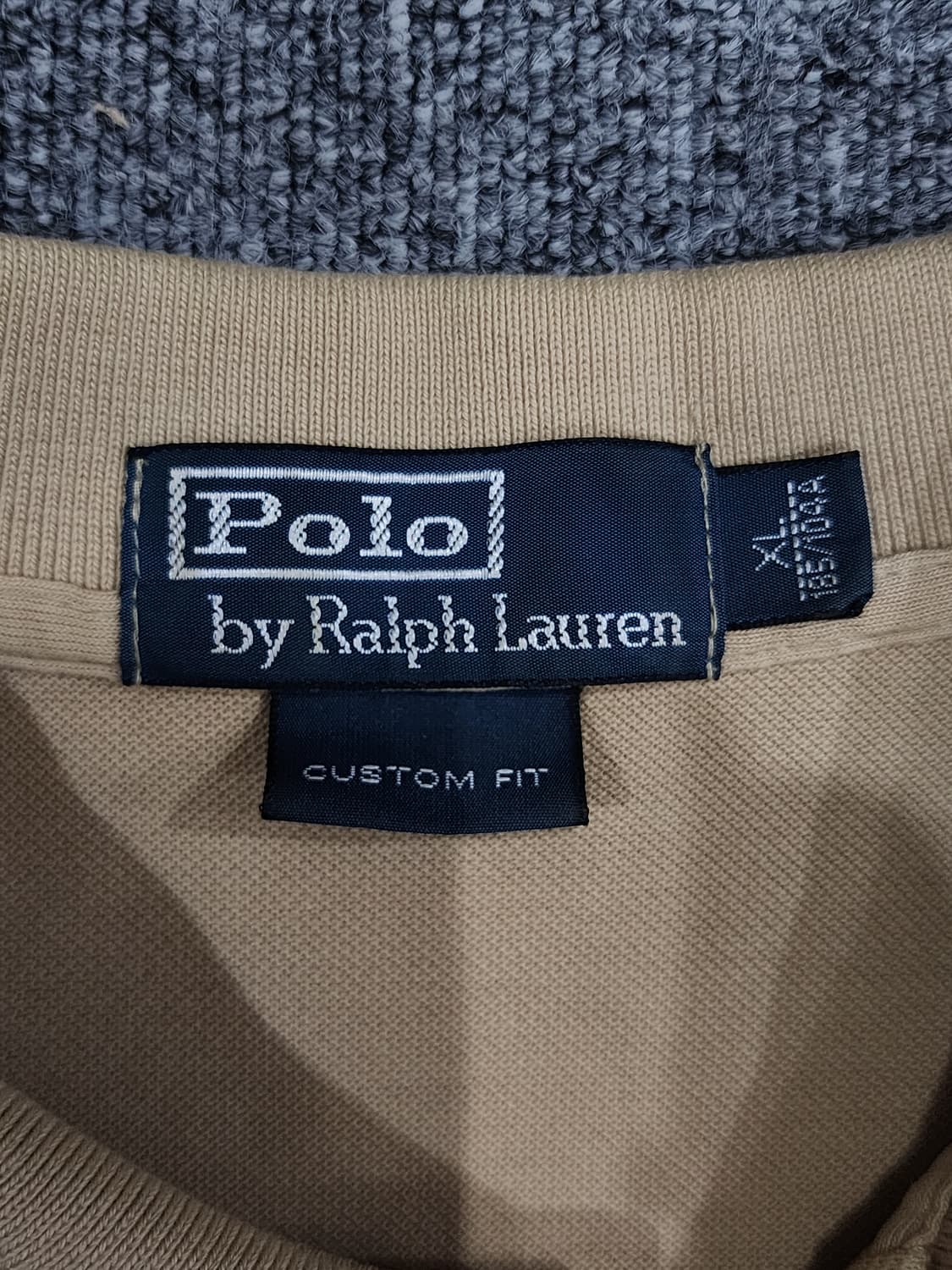 폴로 랄프로렌 그린포니 커스텀핏 카라티 pk 반팔티 XL 상품이미지4