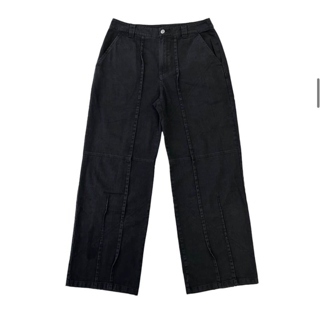 더콜디스트모먼트 TCM stitch pants (black) 상품이미지3