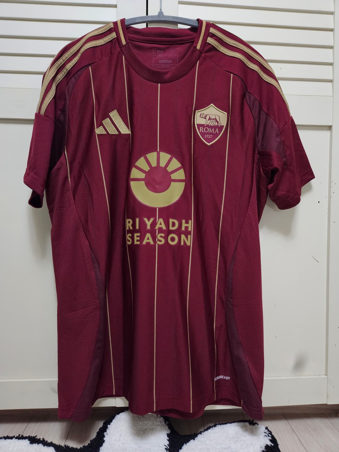 24/25 로마 홈 유니폼 논 마킹 상품이미지2