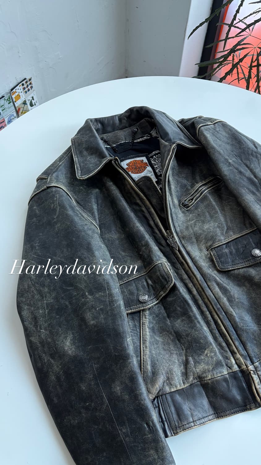 할리데이비슨 레더 자켓 상품이미지1