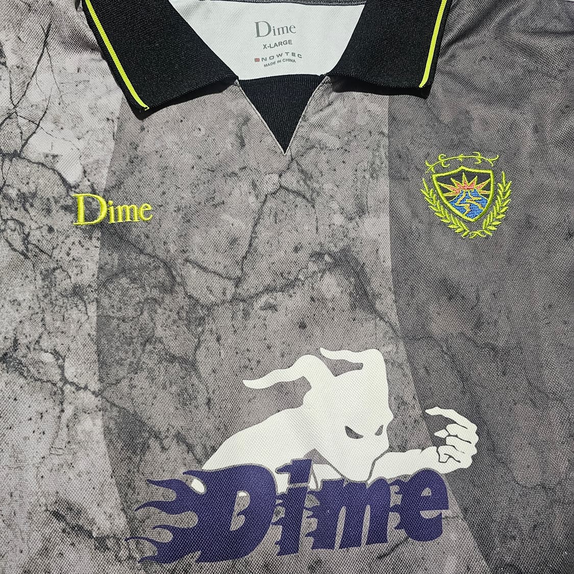 다임(dime) 파이널 져지 반팔티셔츠 그레이 XL 상품이미지3
