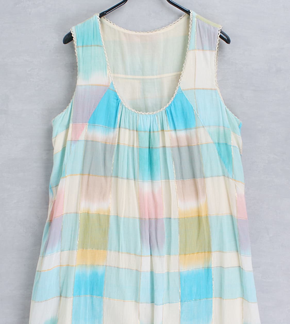franche lippee _ check cotton ops_S4393 상품이미지2