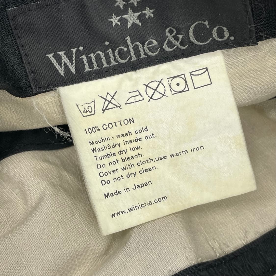 Winiche&co 위니체앤코 롱빌 모자 상품이미지10