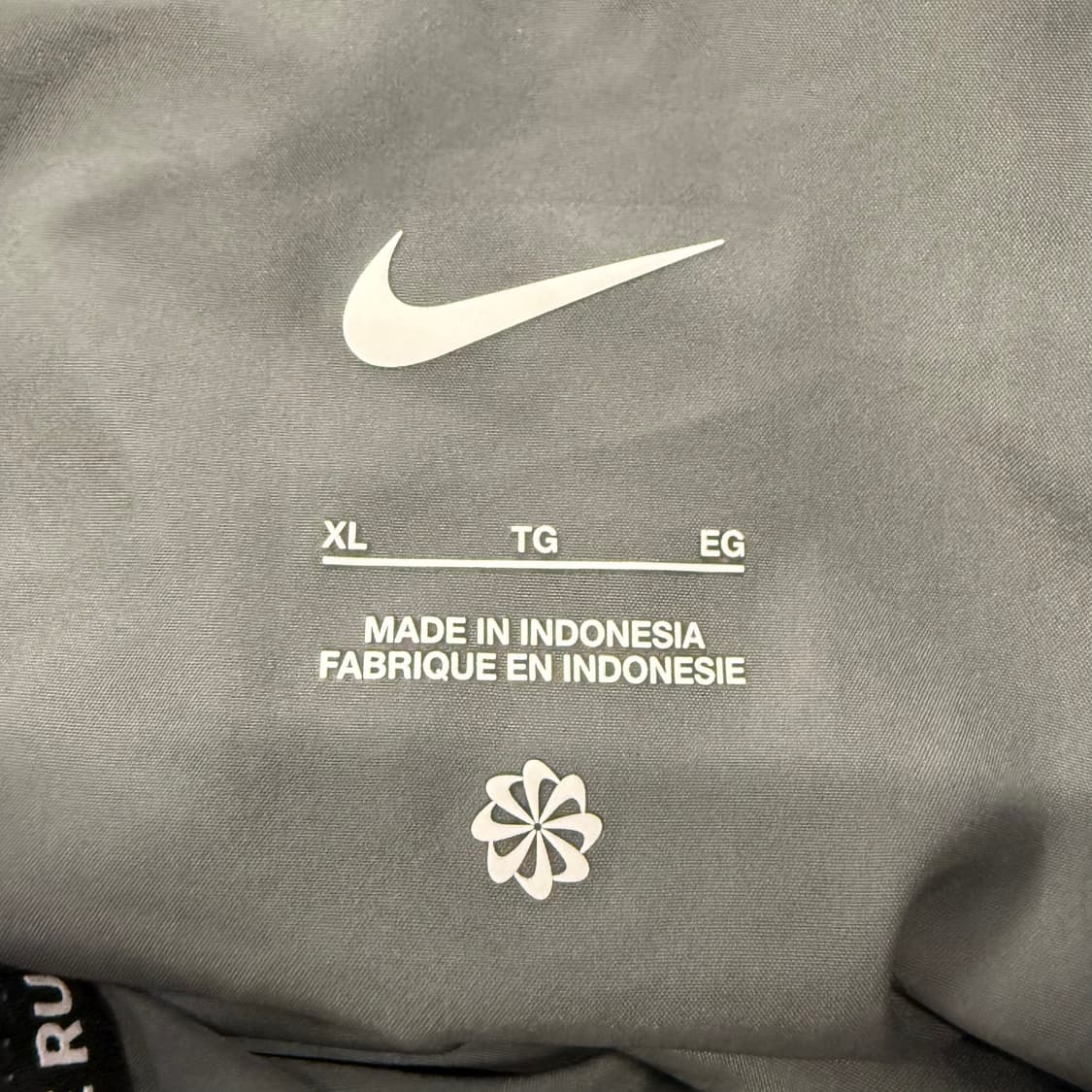 [정품/XL] 나이키 후드 바람막이 그레이 b15 상품이미지5