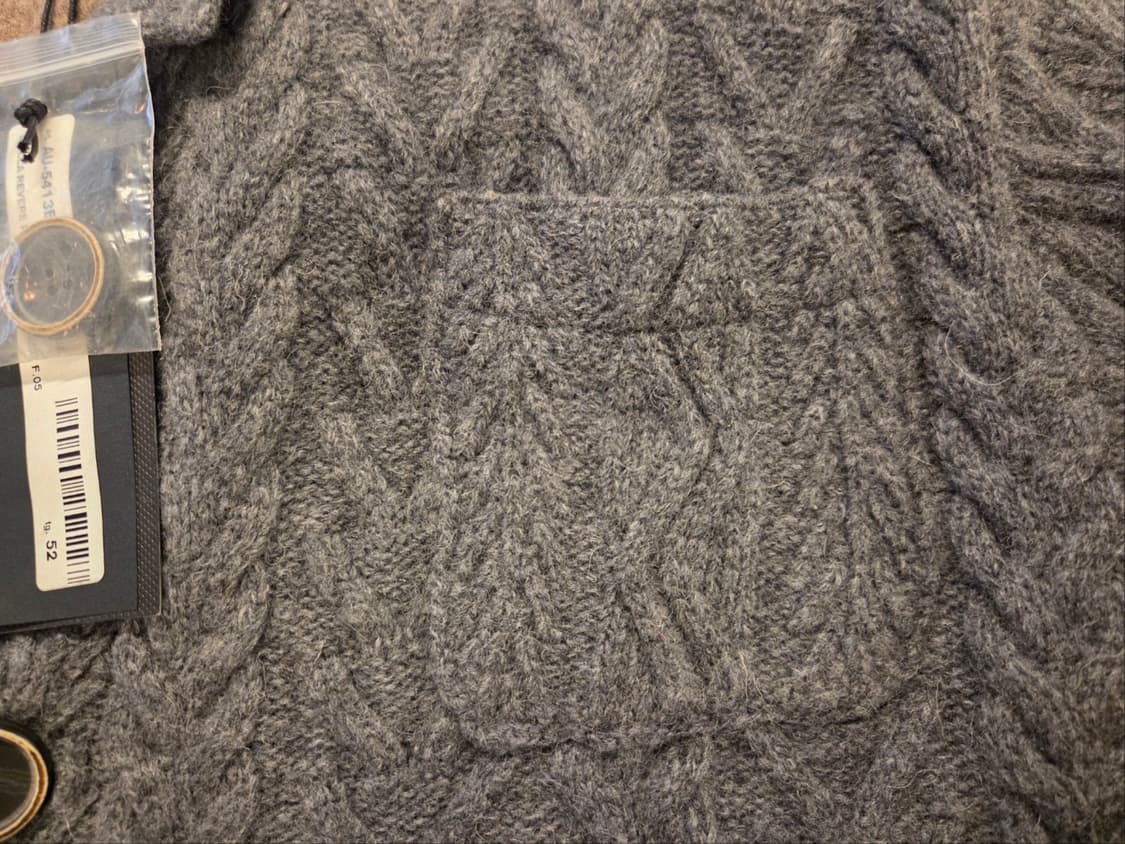 마시모 레베키 케이블 카디건 상품이미지6