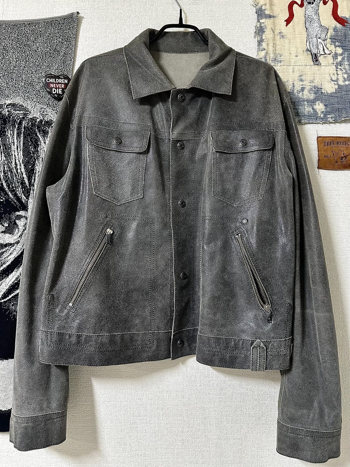 diesel reversible cowhide leather jacket 상품이미지1