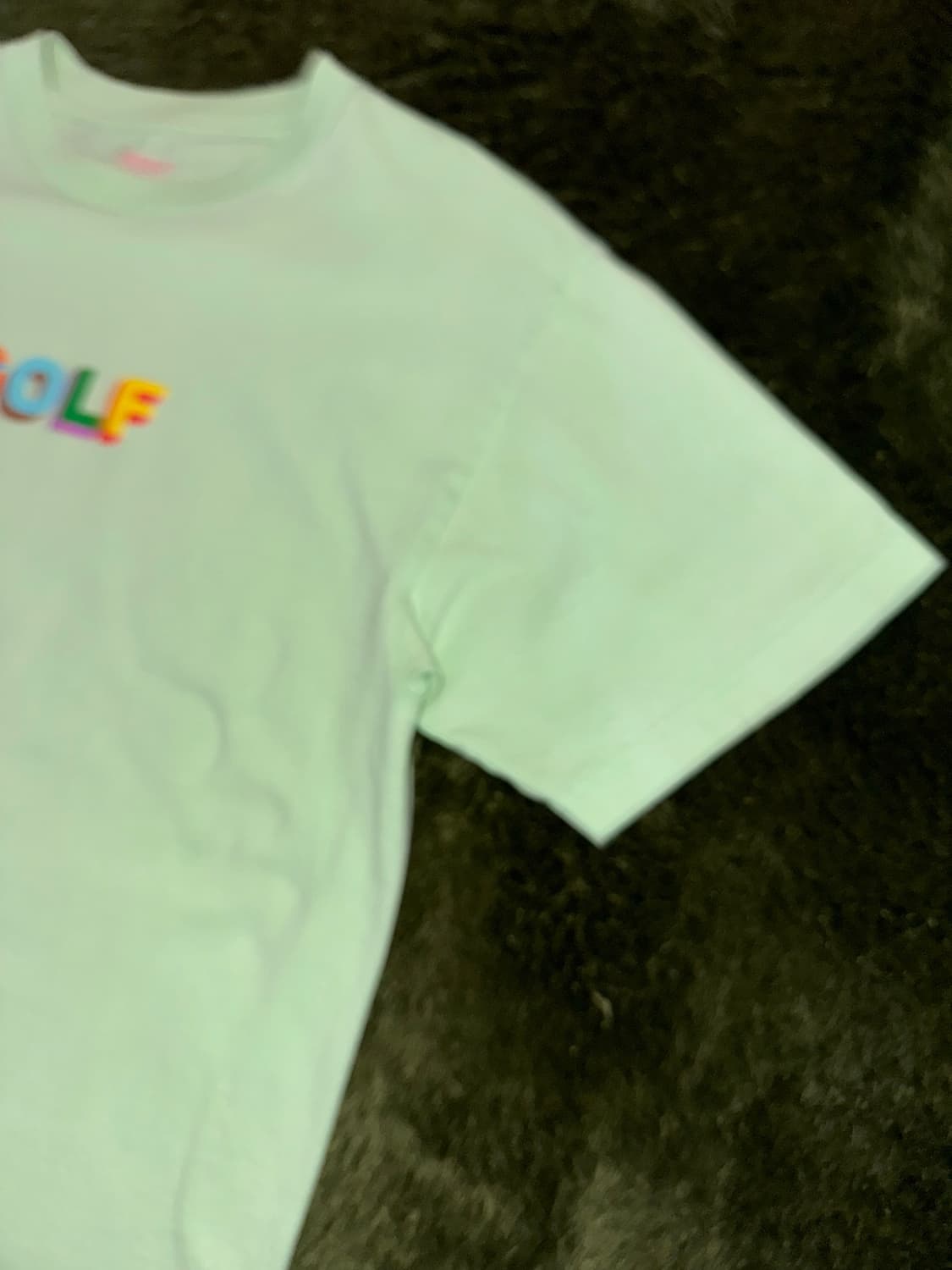 [M] GOLF WANG 골프왕 오리지널 로고 튜블러 티셔츠 민트 그린 상품이미지4