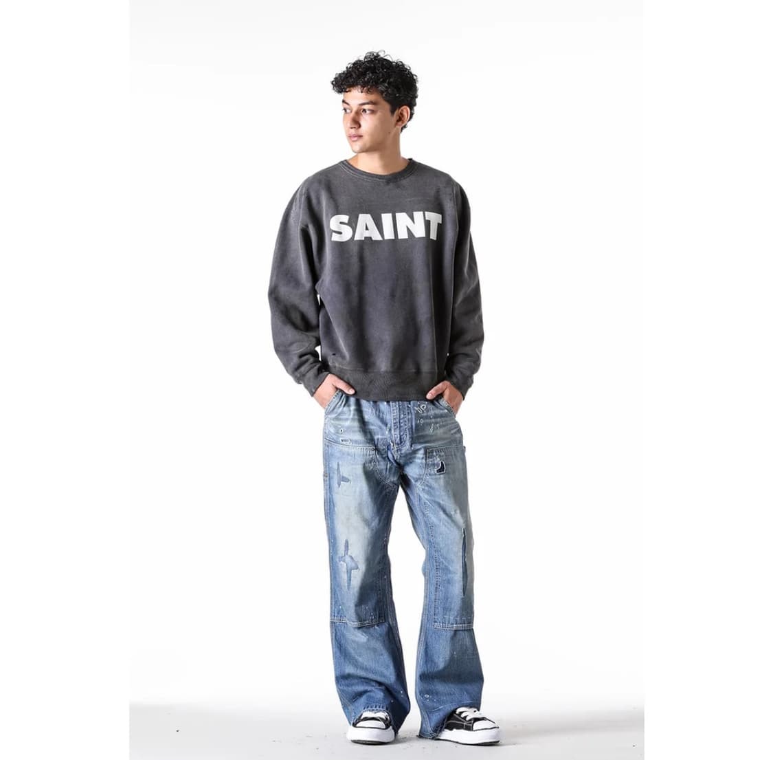 (L) Saint michael 세인트미카엘 24fw 맨투맨 상품이미지3