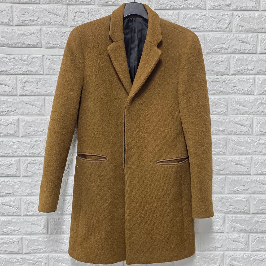 택포// 한섬 시스템 양모홍방 코트 95사이즈 상품이미지1