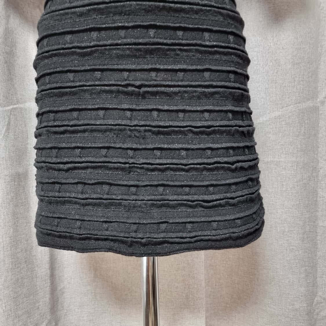 모조에스핀 시퀸 스판 니트 원피스 (55) 상태최상 상품이미지6