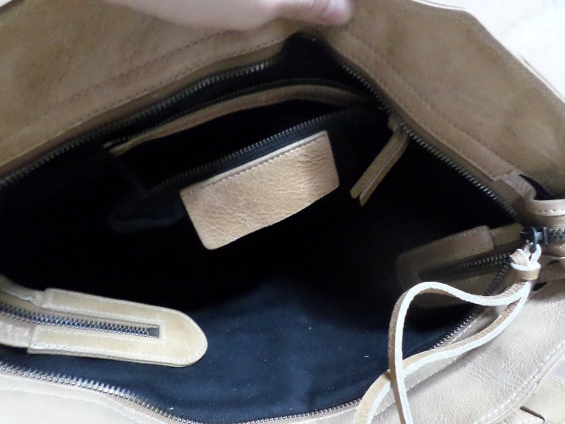후루룩구제 빈티지 소가죽 보세모터백 가방  상품이미지6