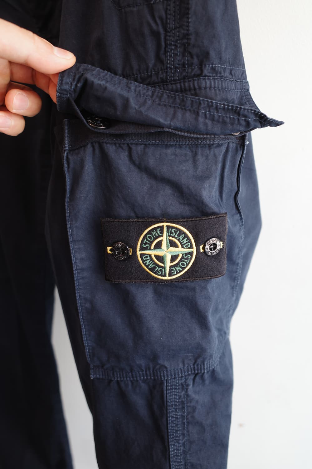 STONE ISLAND 스톤 아일랜드 코튼 카고팬츠 (34인치) 상품이미지8