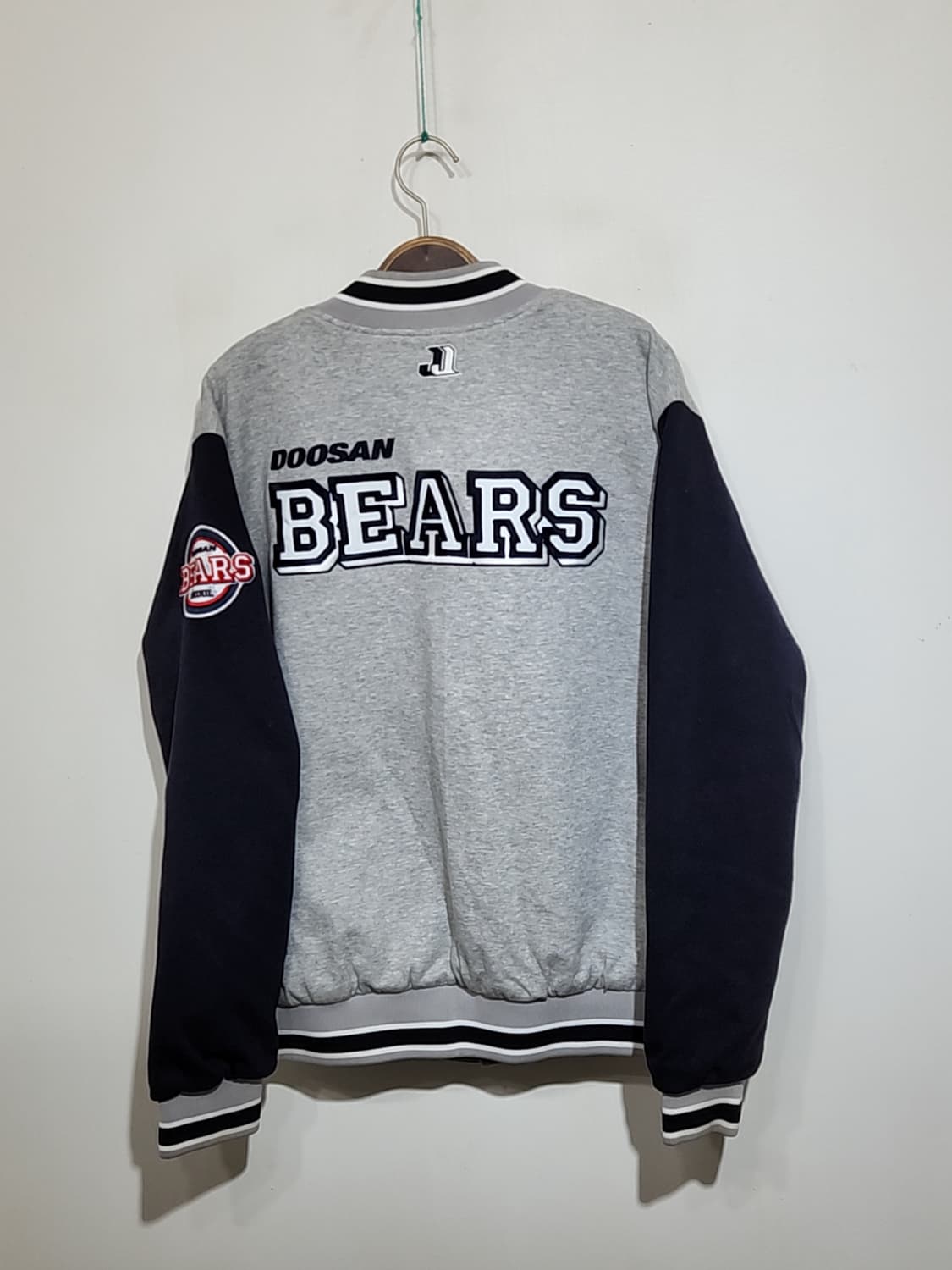(105) 두산베어스 야구점퍼 배색 스타디움 자켓  상품이미지5