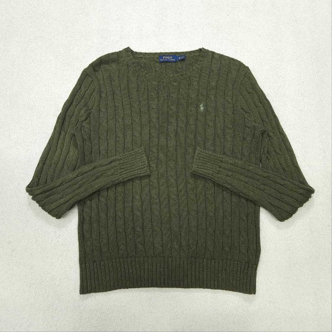 폴로 랄프 로렌 케이블 니트 M 상품이미지2
