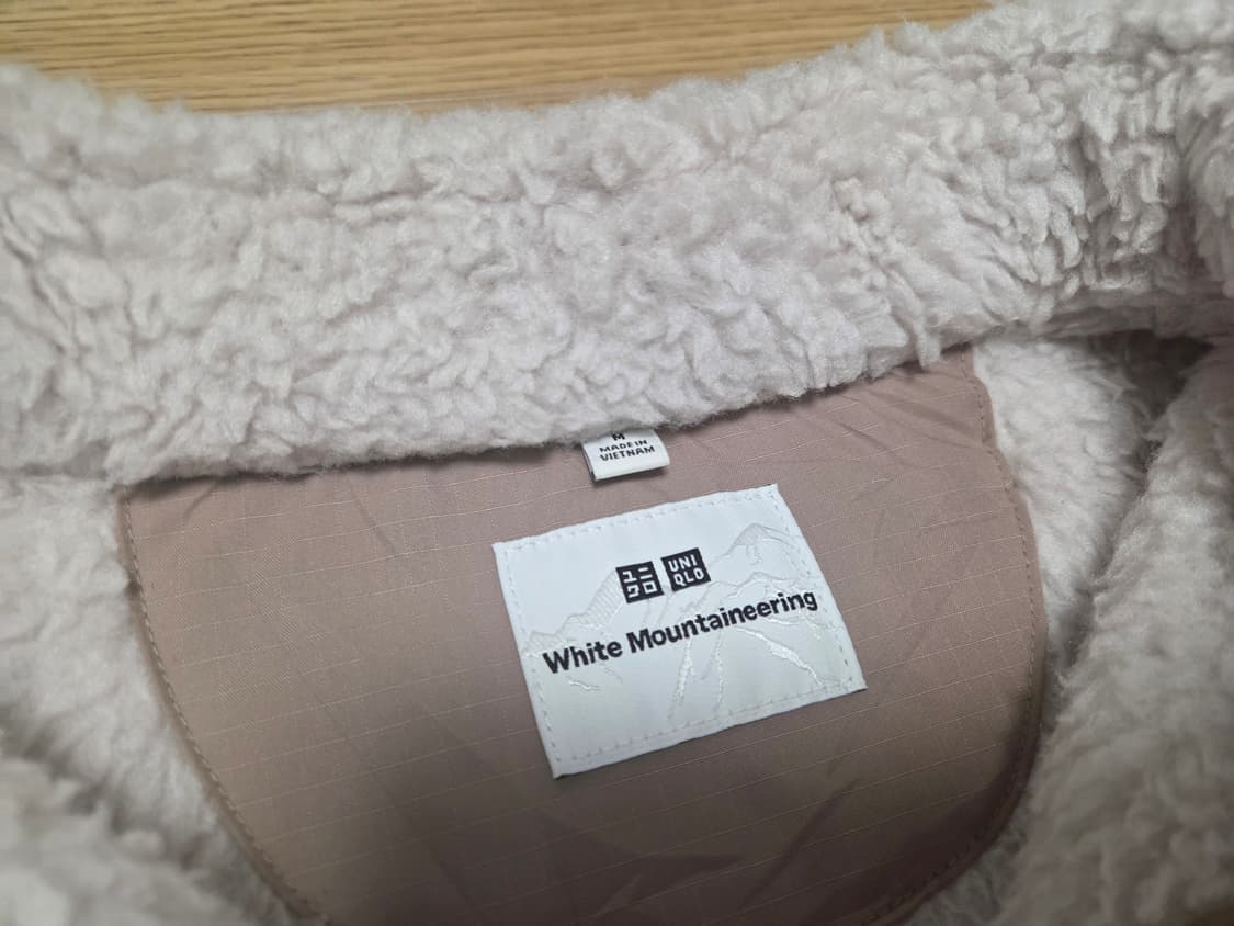 유니클로 x 화이트 마운티니어링 WJP 플리스 오버사이즈 풀오버 상품이미지4