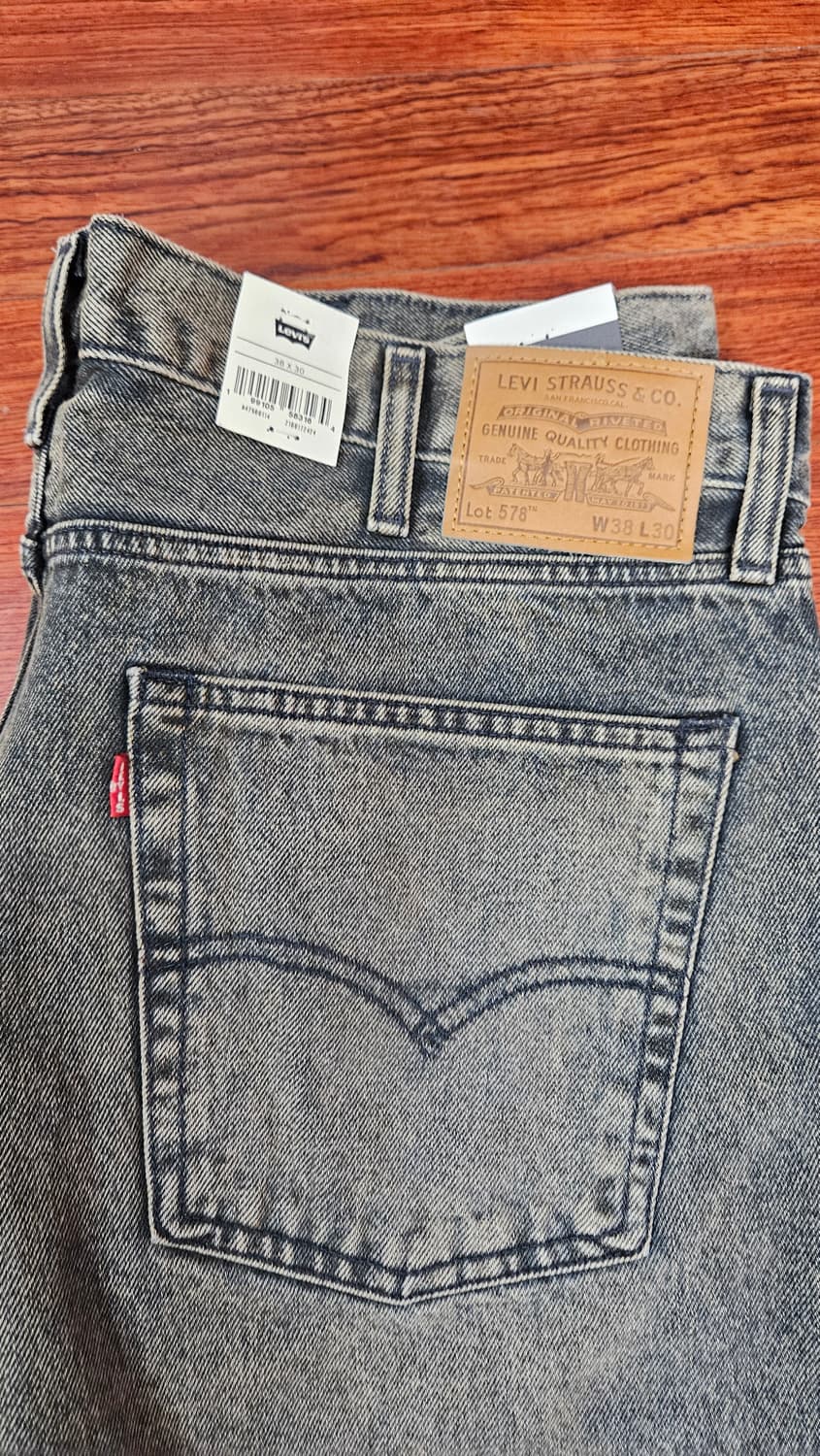 (새상품) Levi’s 578 배기 데님 38x30 상품이미지5