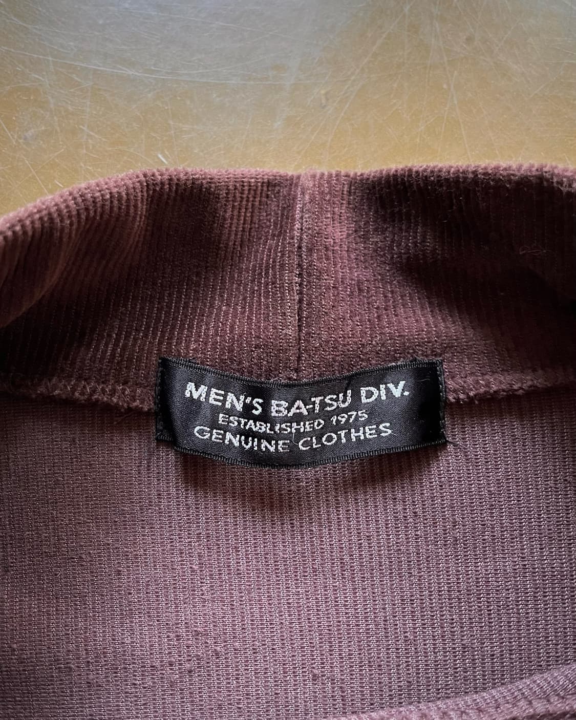 90-00s MEN'S BA-TSU Corduroy Long-Sleeve 상품이미지6