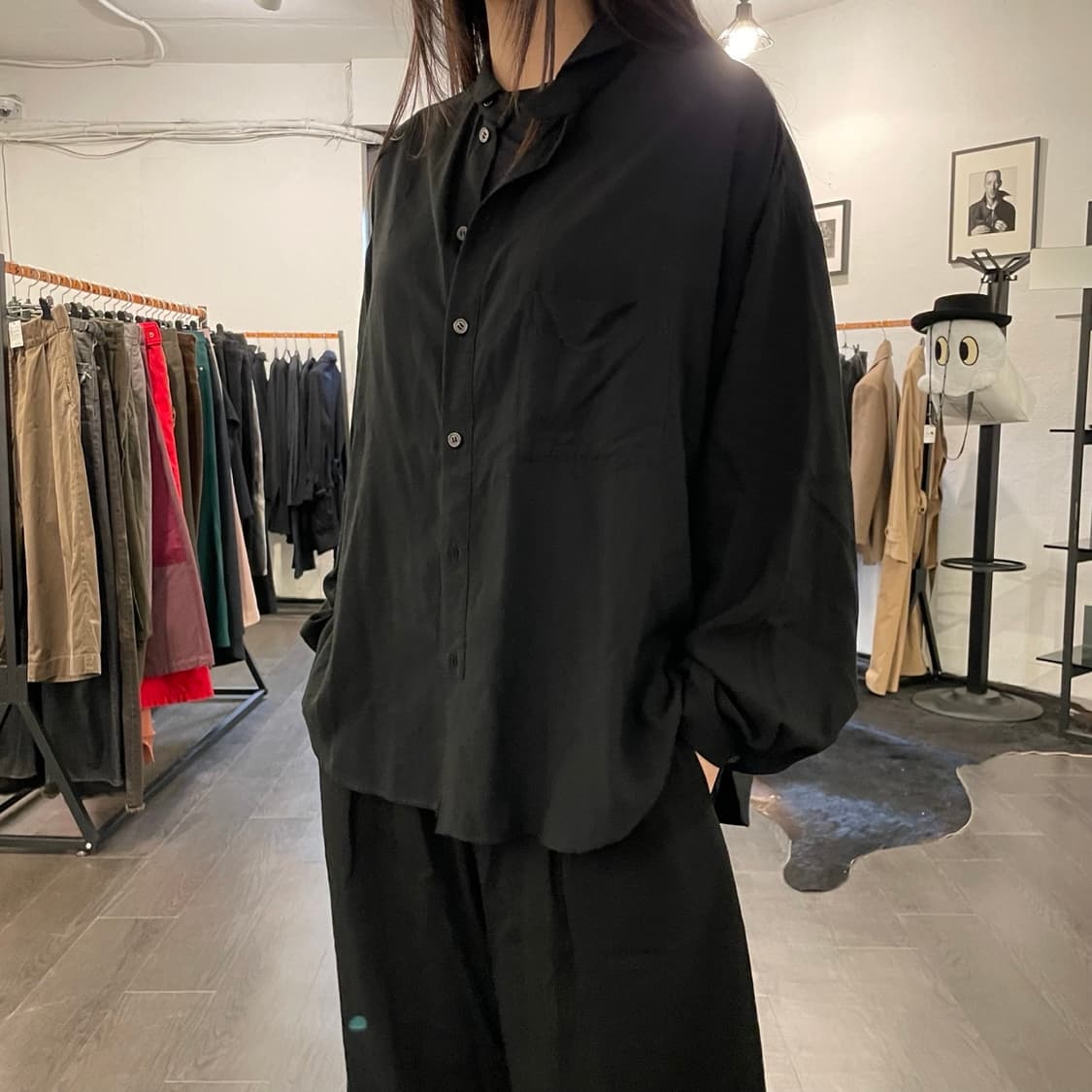 요지야마모토 오버사이즈 셔츠 상품이미지4