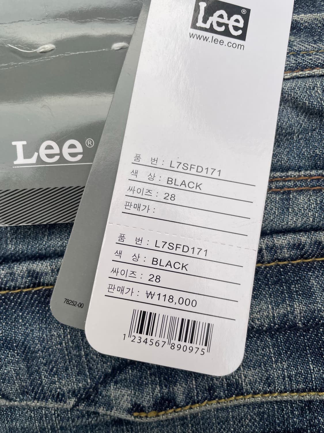 Lee Archive Bootcut Denim 상품이미지6