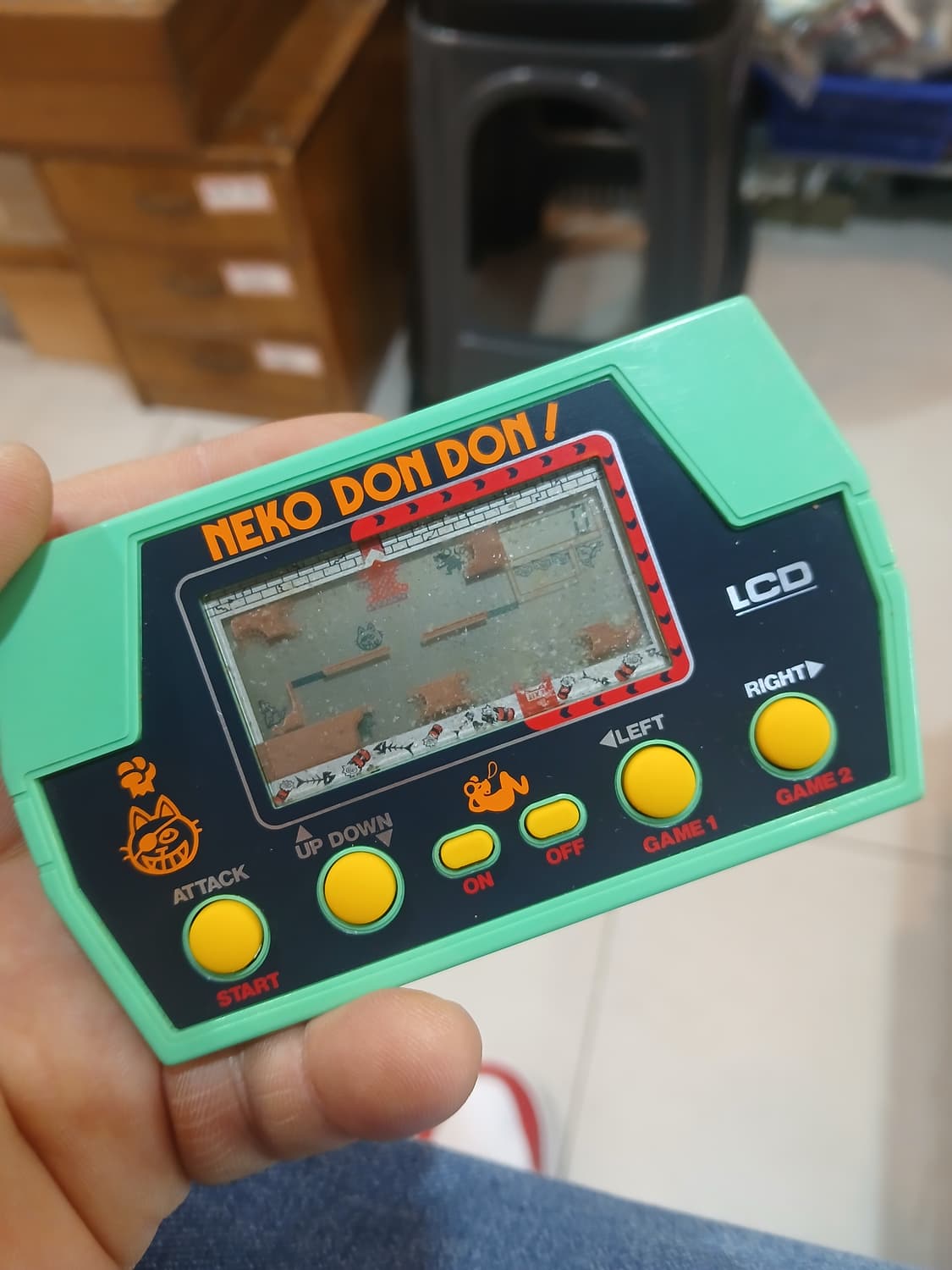 80s 빈티지 NEKO DONDON LCD 게임기 상품이미지1