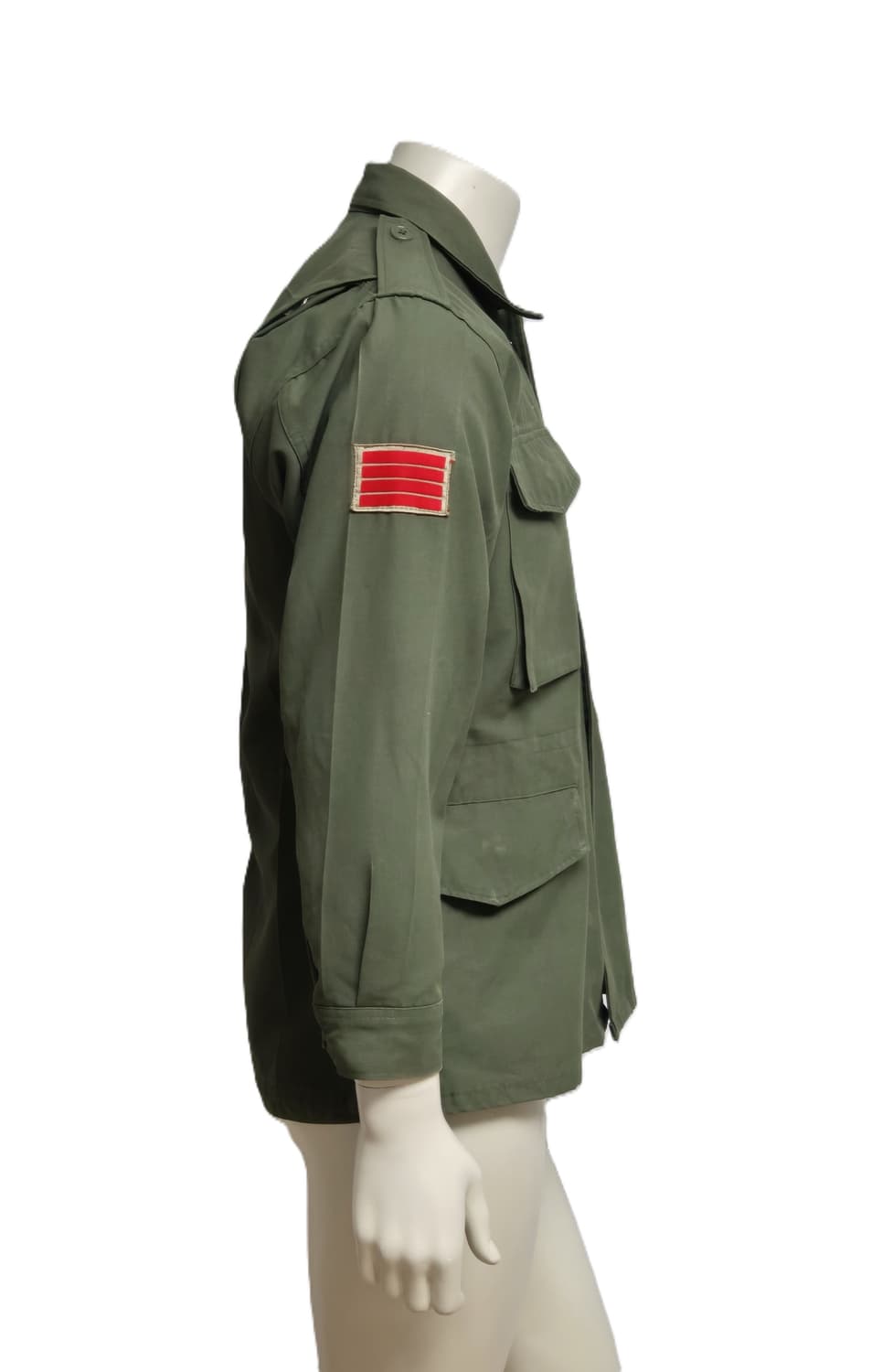 육군 구형 병장 민무늬 야전상의 전투복 상의 자켓 (M) 상품이미지3