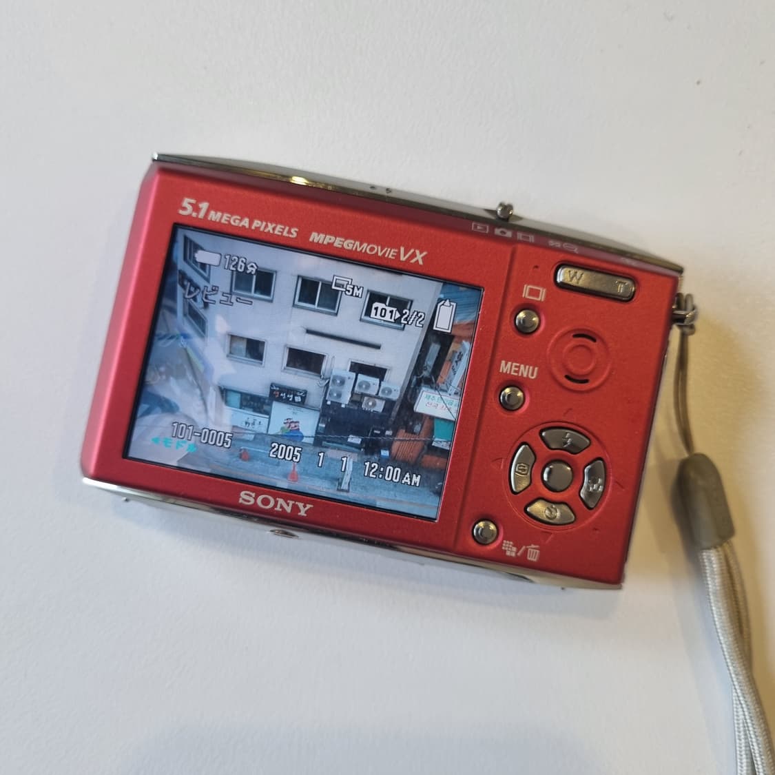 작례ok 일본 소니 빈티지디카 사이버샷 DSC-T5 레트로 디지털카메라 상품이미지5