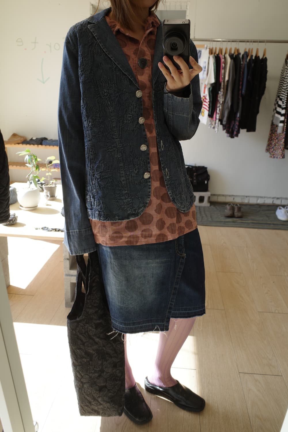 Corso rosso 자카드 빈티즈 자켓 상품이미지2