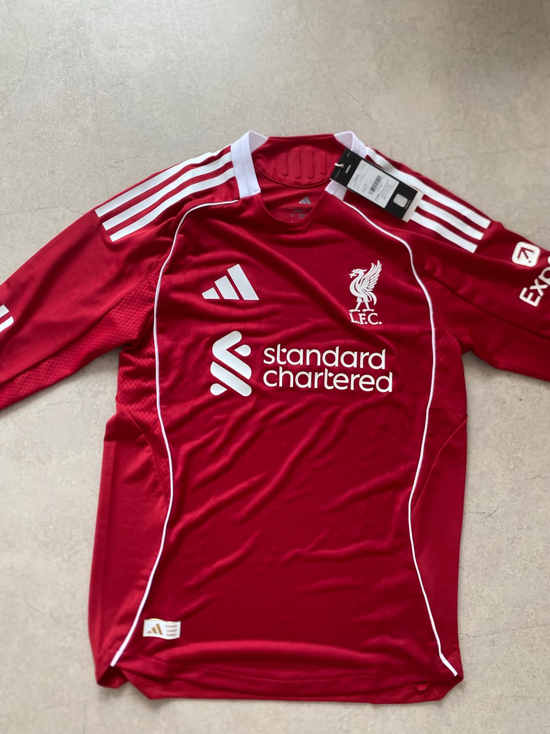 아이다스 리버풀 어센틱 긴팔 m 상품이미지2