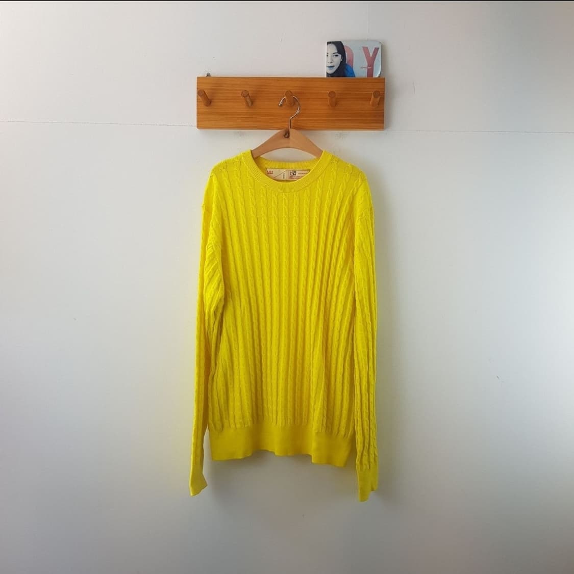 나노 유니버셜 캐시미어 믹스 케이블 니트 상품이미지3