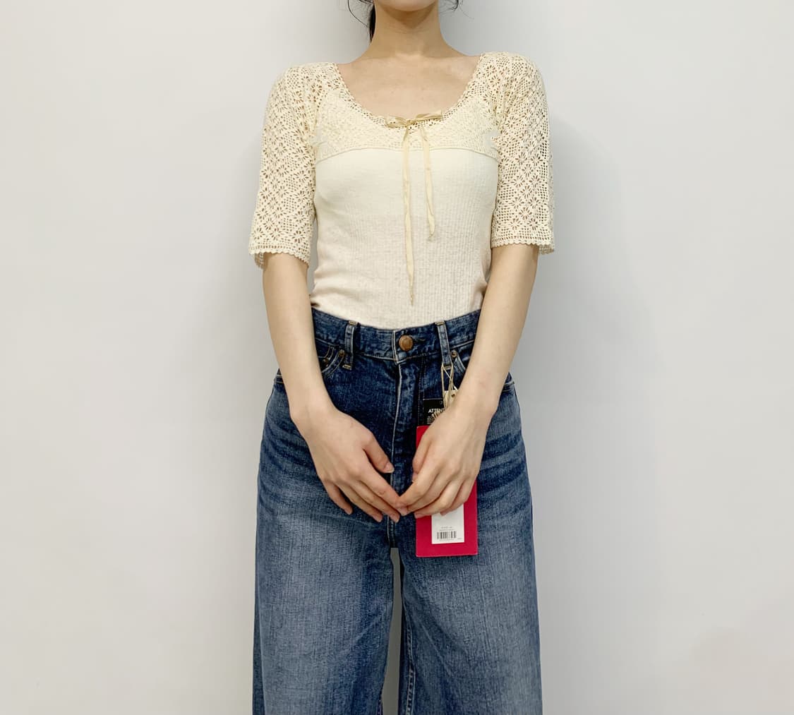 랄프 로렌 크로셰 탑 상품이미지2