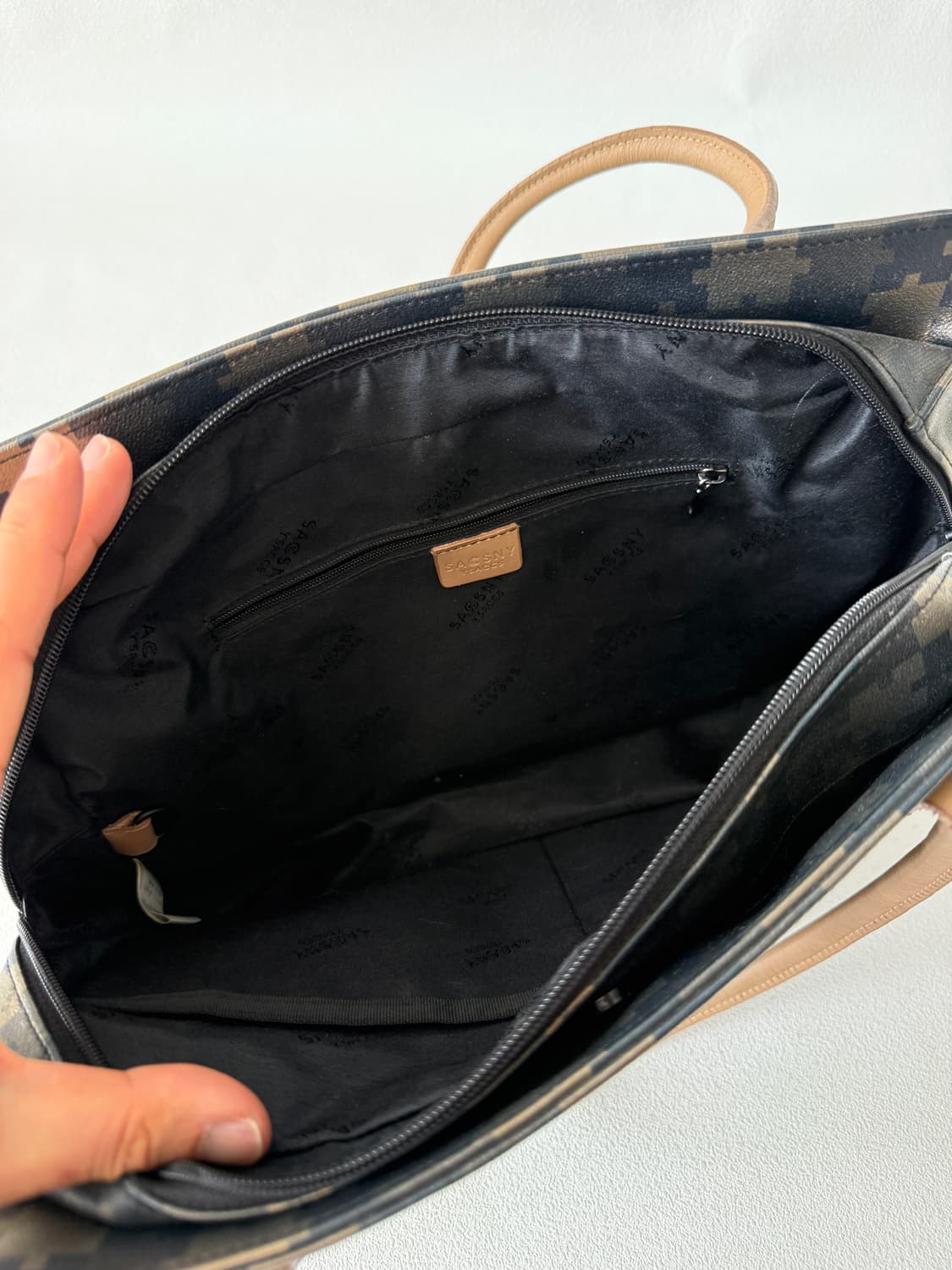 SACSNY Y'SACCS 요지야마모토 퍼즐 토트 숄더백 상품이미지10