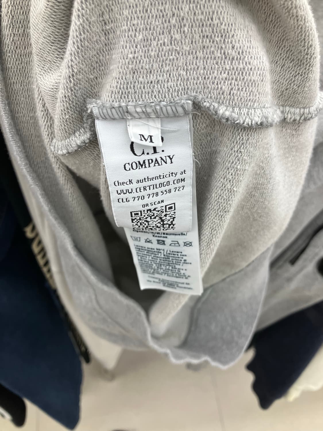 CP company 플리스 렌즈 크루넥 상품이미지3