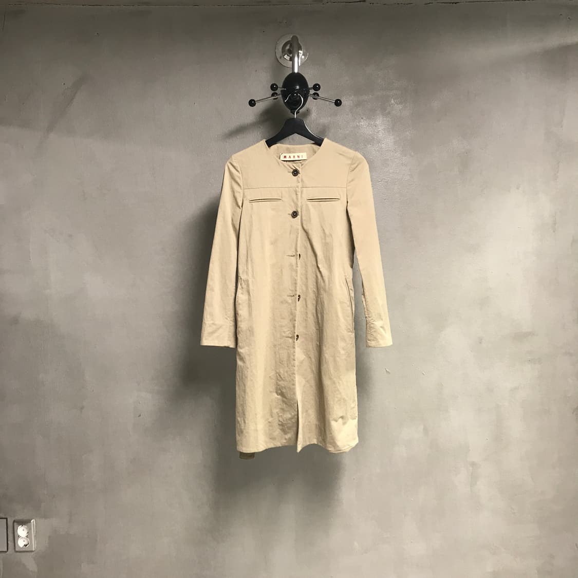 마르니 베이지 코트 38(W) 상품이미지1
