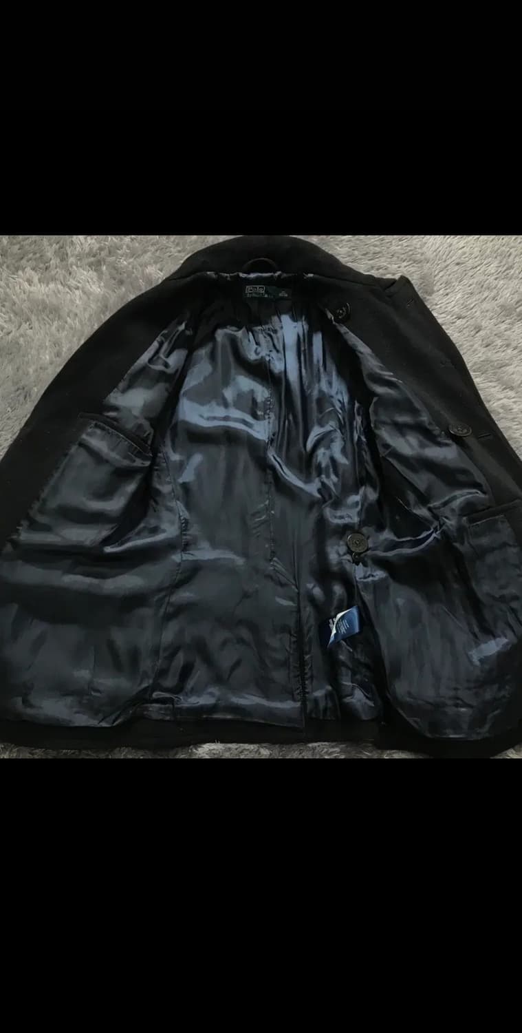 [[XS, A급] 폴로(POLO) 랄프 로렌 모직 더블코트 상품이미지2