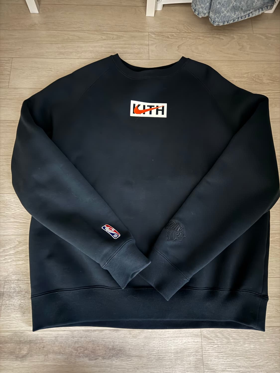 나이키 KITH 키스 뉴욕닉스 기모 맨투맨 팝니다 상품이미지6