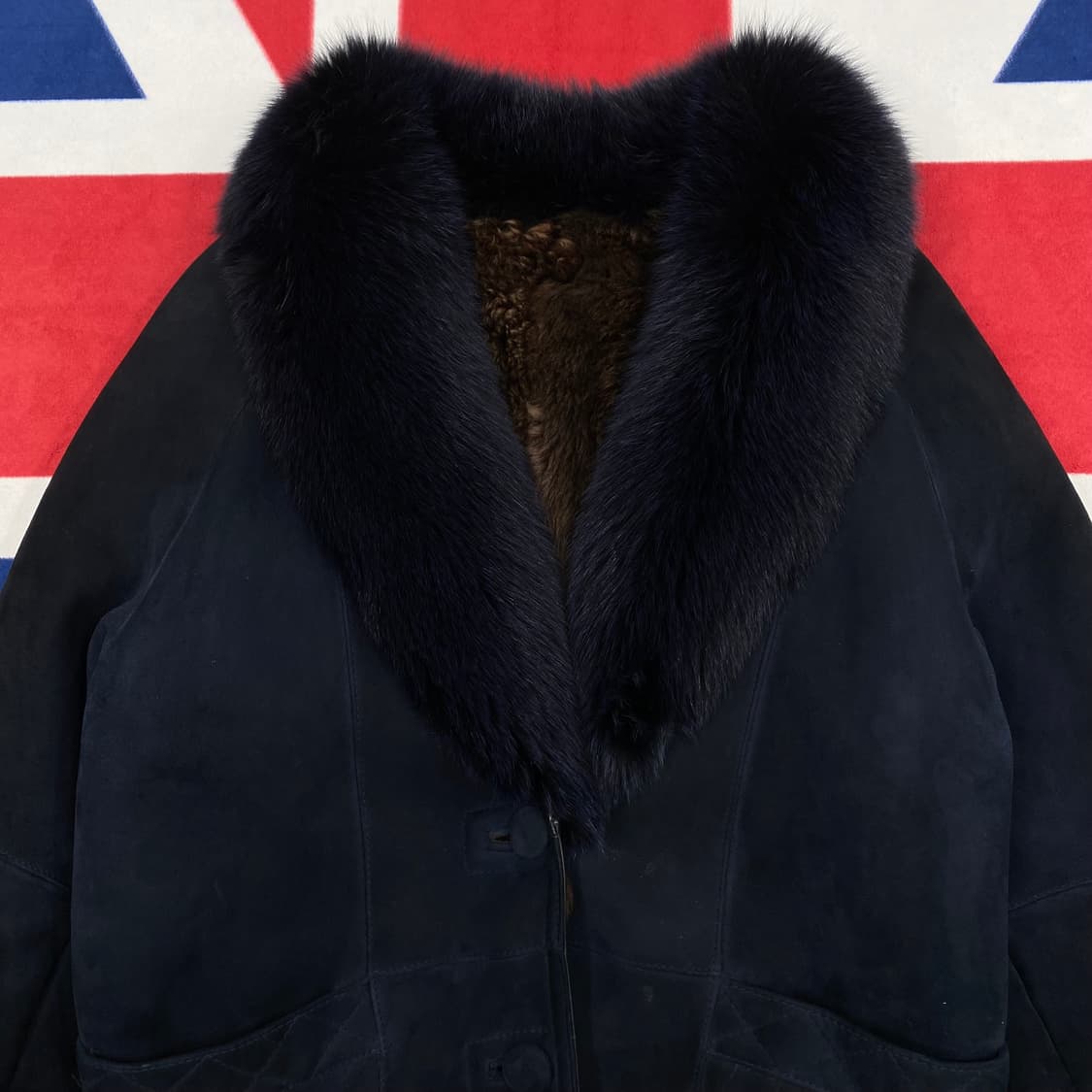 양가죽 폭스퍼 스웨이드 무스탕 실측 여성66 상품이미지3