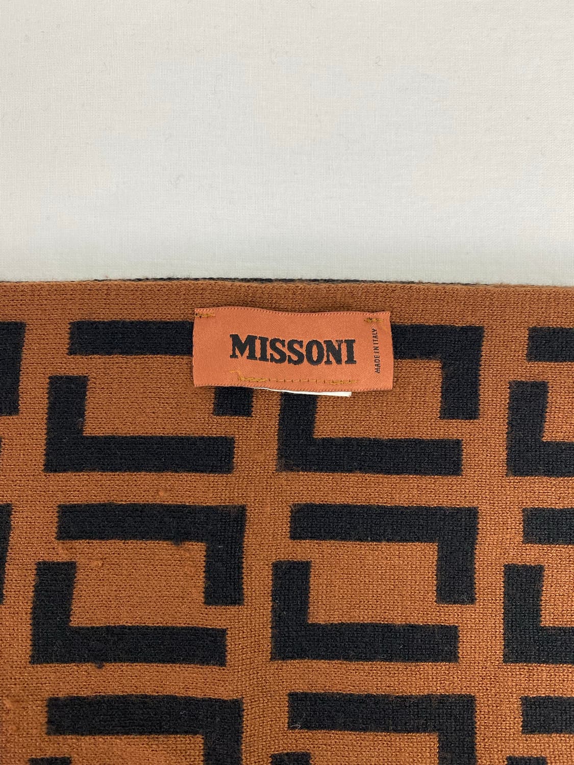 미쏘니 로고 양면 울 머플러 목도리 상품이미지4