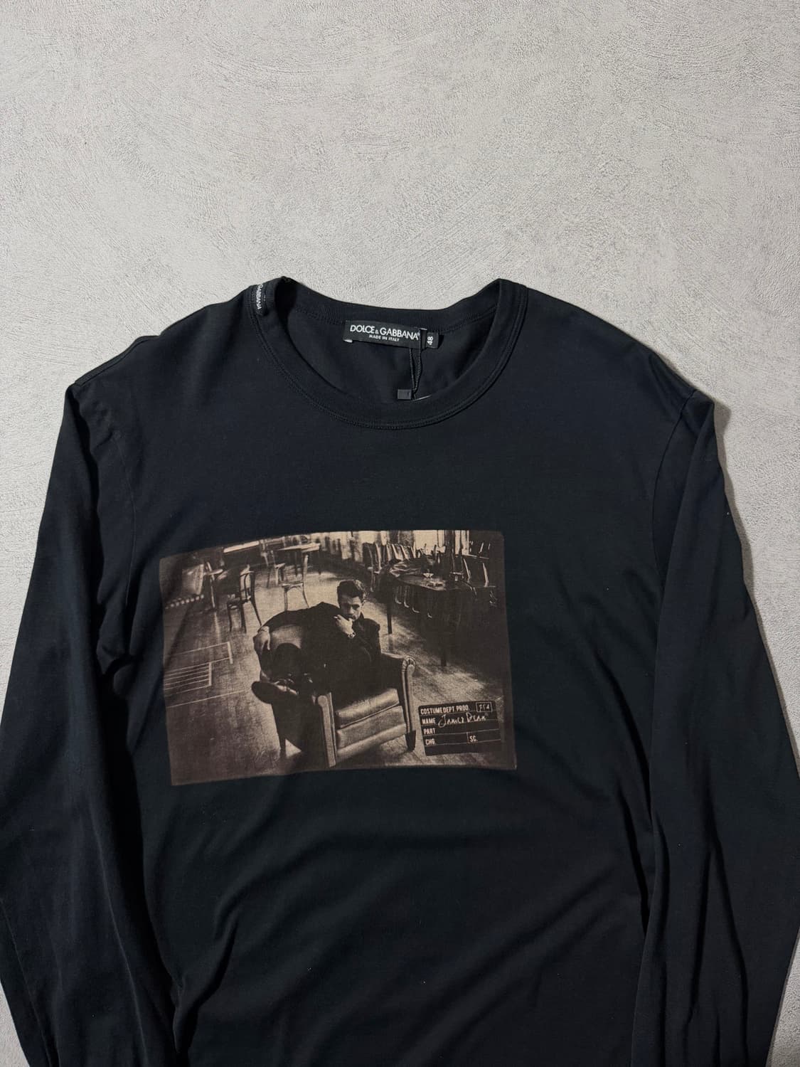 돌체앤가바나 제임스딘 프린트 롱슬리브 상품이미지3