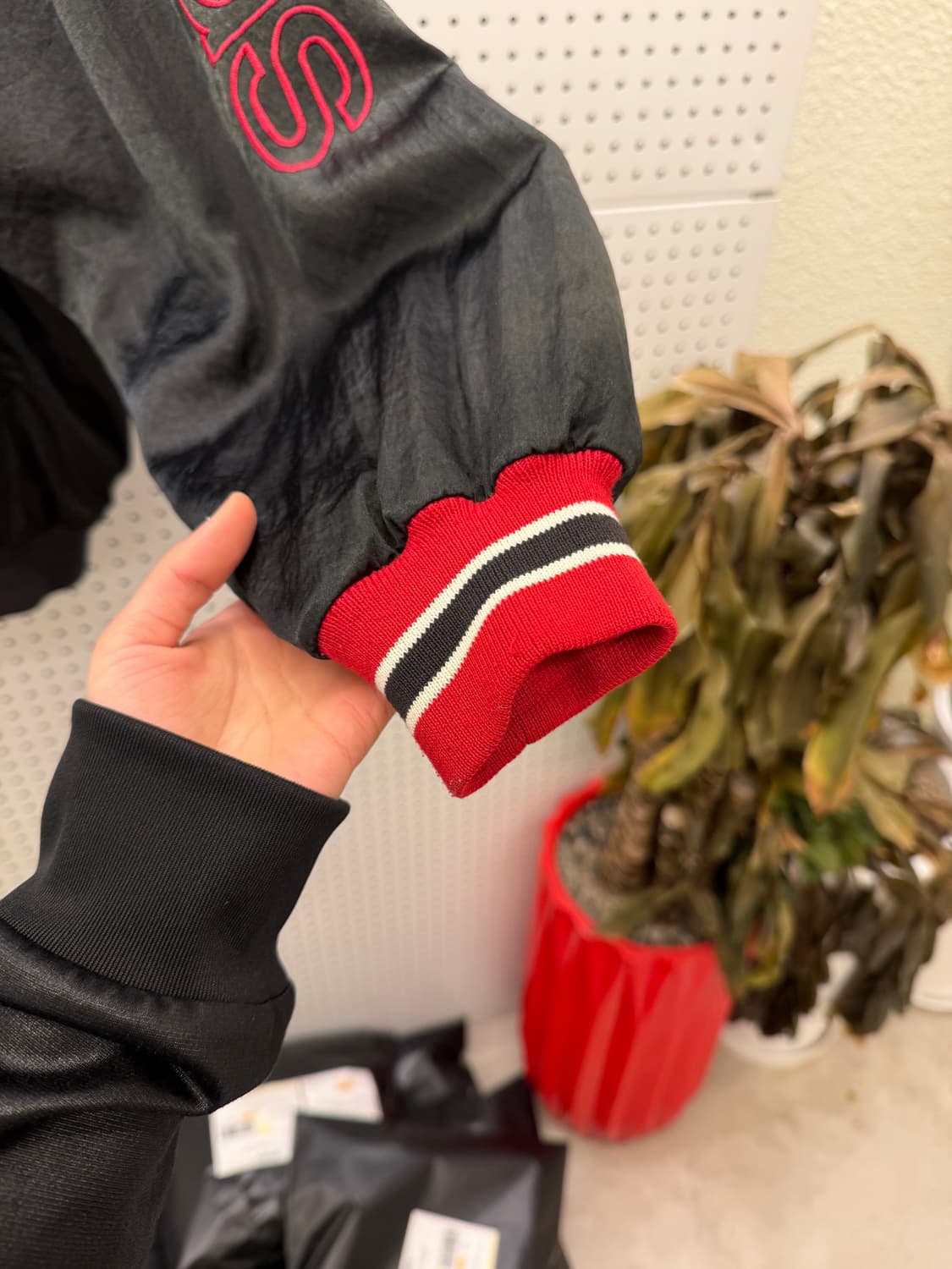 00s 아디다스 올드스쿨 사틴 바시티 자켓 U43 상품이미지4