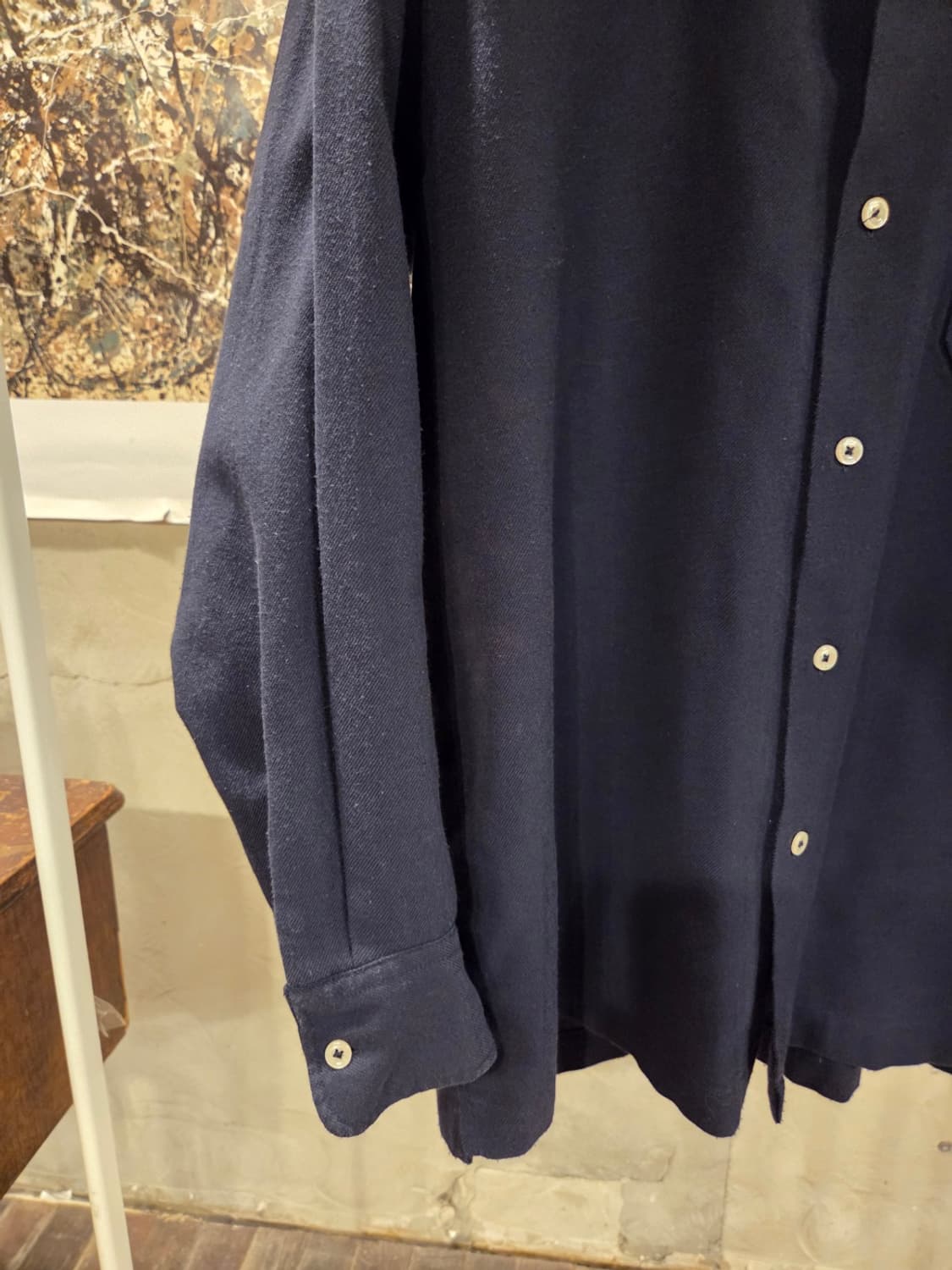 유니버셜 웍스 오픈칼라넥 셔츠  상품이미지3