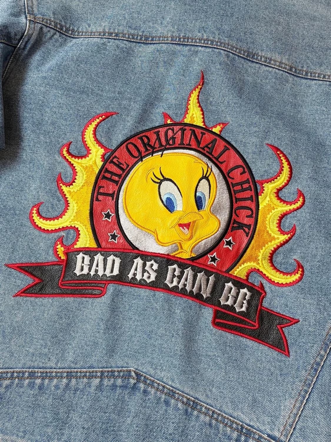 루니툰즈 90's Tweety 트위티 데님 자켓 PN6433 상품이미지3