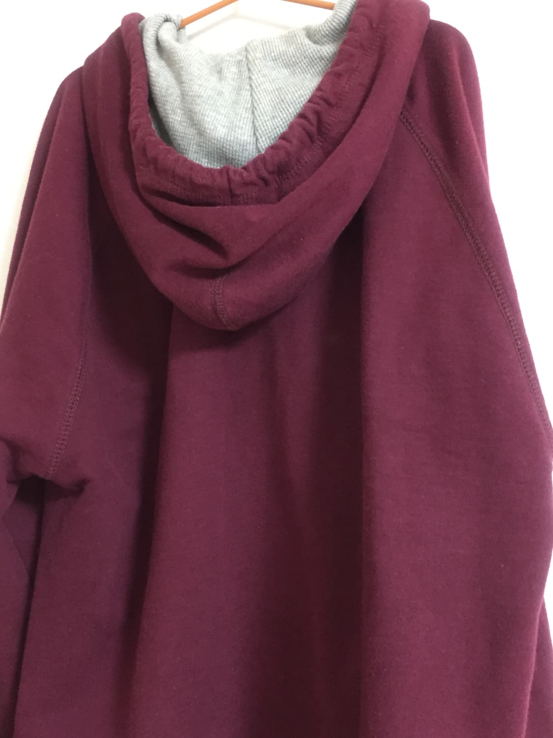 갭 버건디 후드집업 상품이미지2