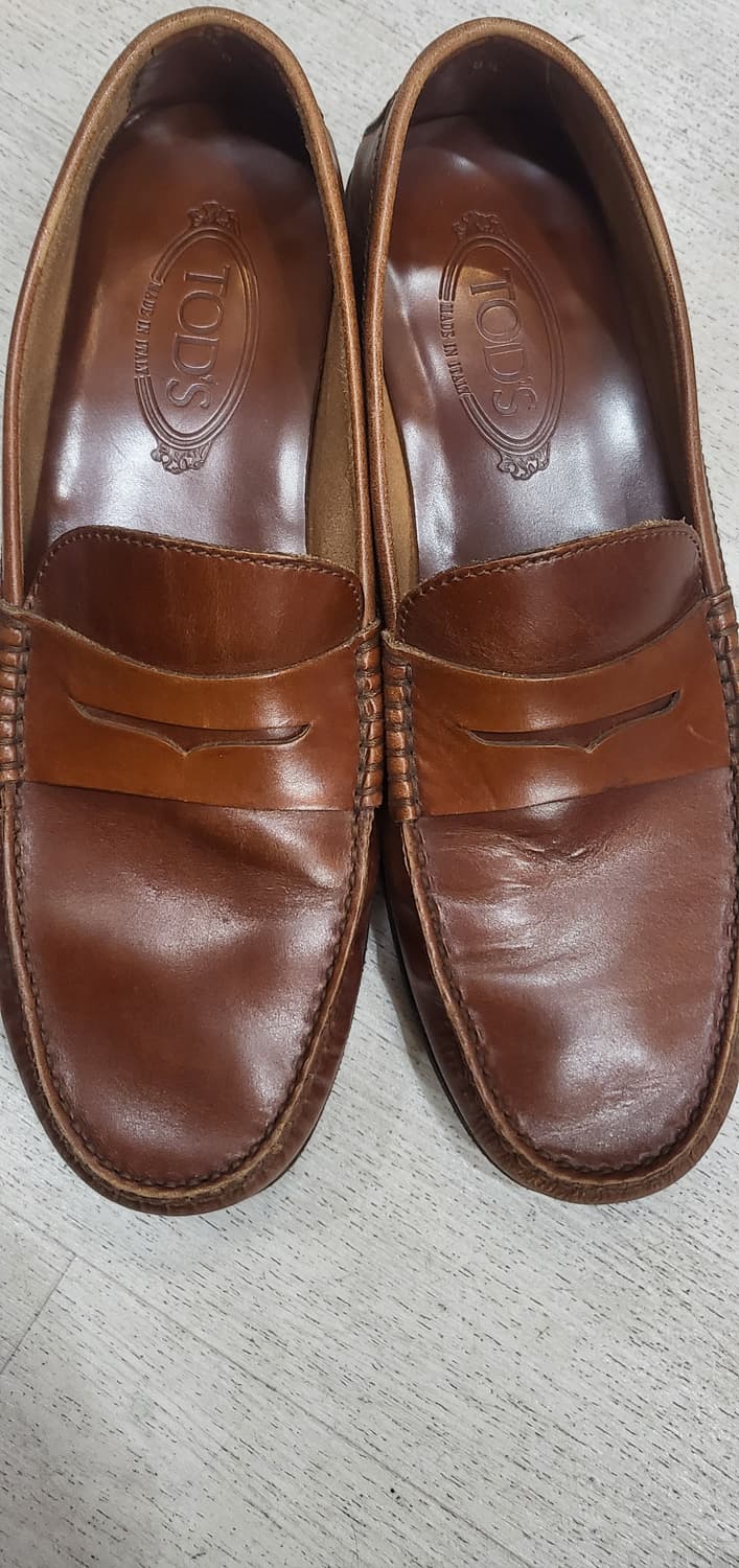 Tod's 토즈 브라운 가죽 로퍼입니다  265 상품이미지2