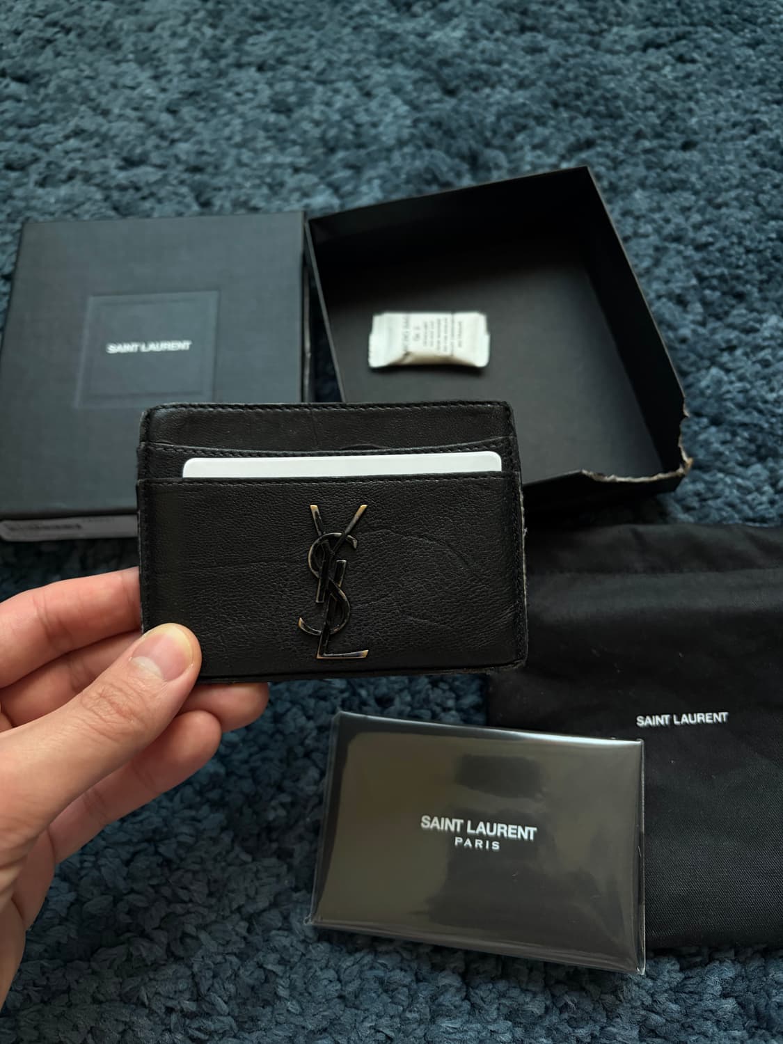 생로랑 카드지갑  상품이미지1