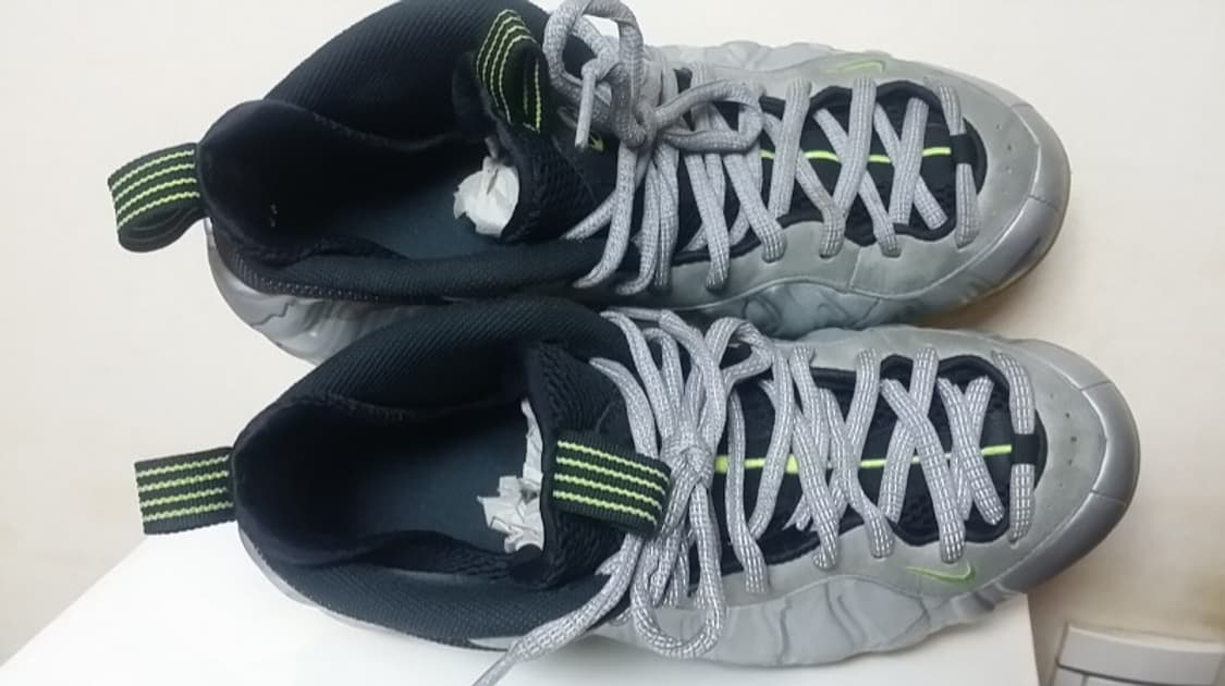 나이키 에어 폼포짓 원 실버 카모 275 상품이미지6