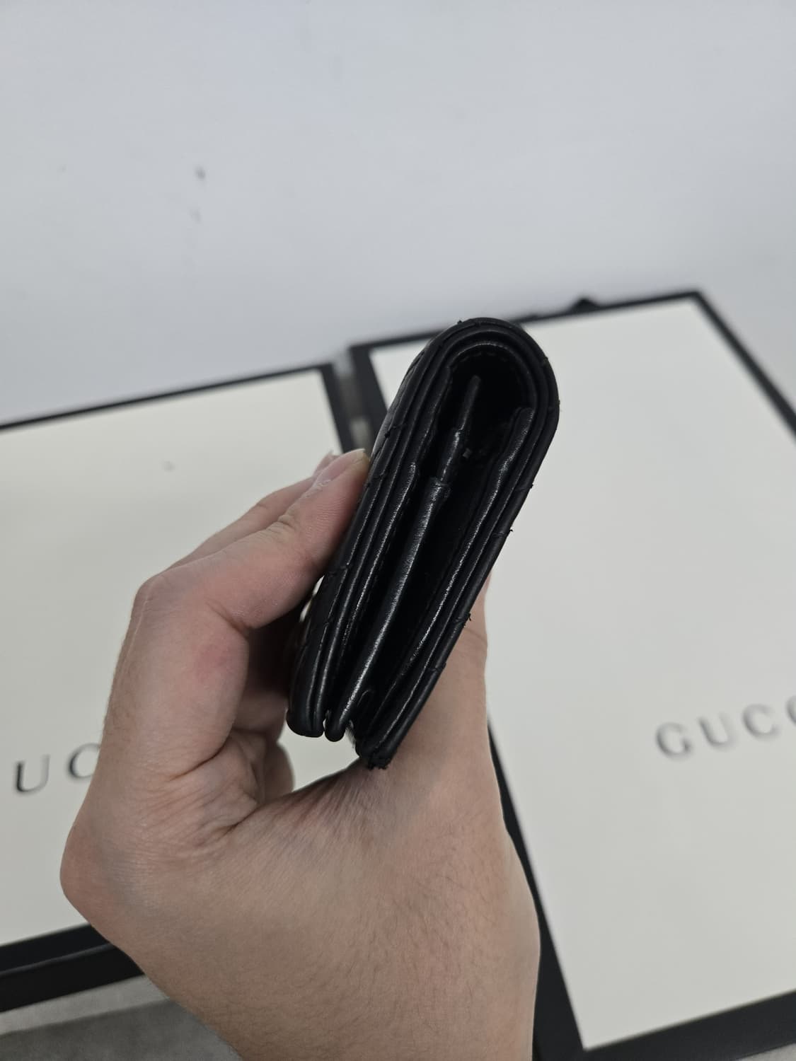 [보증서 정품]구찌 마몽 여성 반지갑 상품이미지4