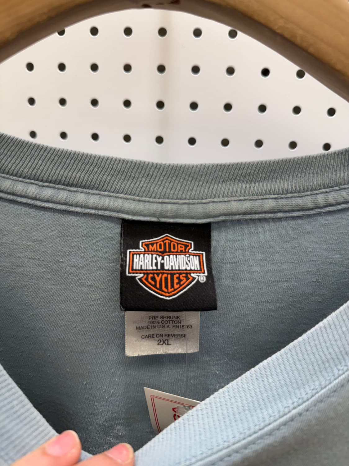 할리 데이비슨 캘리포니아 플레임 기어 롱슬리브 U268 상품이미지5