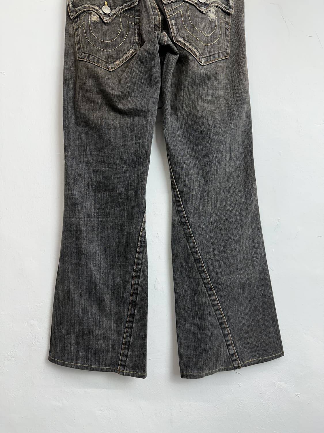 True Religion USA Marsh Gray Denim  Flar 상품이미지9